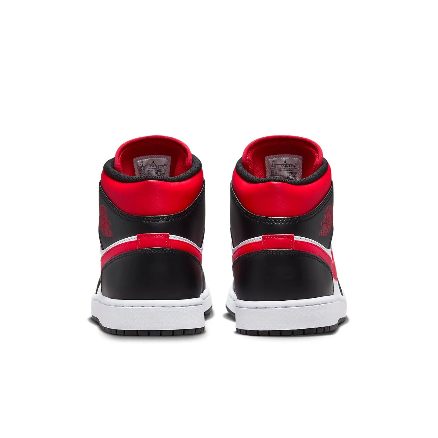 Air Jordan 1 Mid "Bred Toe"