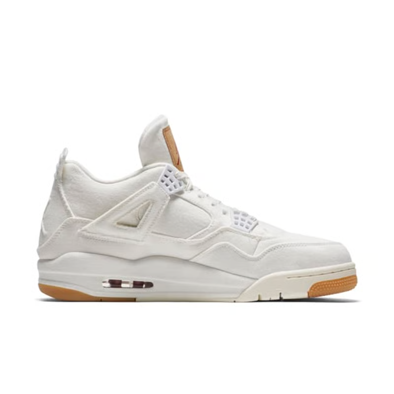 Levi's x Air Jordan 4 Retro "White Denim"